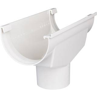 Plastmo ekspansionstudstykke, PVC, hvid - nr. 12/Ø110 mm
