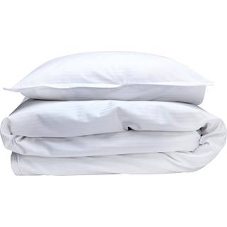 Gripsholm Dynebetrækset Bamboo Stripe Pure White 150x210 cm