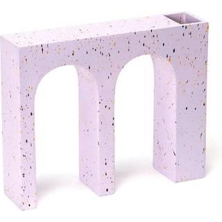 DOIY - Vase - Acquedotto - Double - Lilla - 22x25x7.5 cm