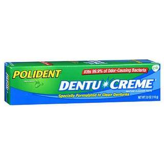 Polident Dentu -Creme Totures Cleaner - 3,9 oz pakke med 3