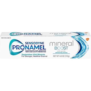 Sensodyne Pronamel Mineral Boost Whitening Action Emalje Tandpasta til følsomme tænder - 4 oz