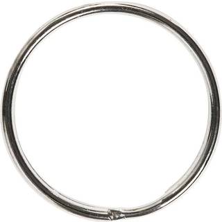 Metal Nøglering 30 mm - 6 stk. Pakke