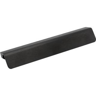 Beslag Design Fringe Handle 160 Børstet Mat Sort - Knopper og dørhåndtag Aluminium Børstet sort - 307222-11