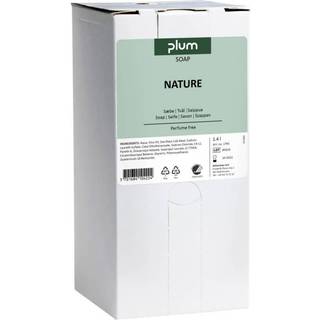plum Nature, Håndsæbe, 8 x 1,4 ltr. Parfumefri, bag-in-box.