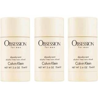 3-pack Calvin Klein Obsession For Men Deostick 75ml