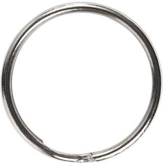 Metal Nøgleringe 20 mm - 8 stk. Pakke