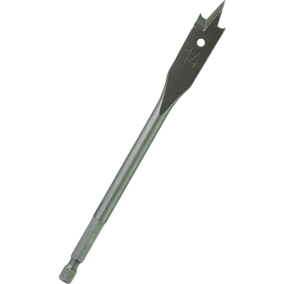Fladbor 1/4" 6kt skaft 14×152mm