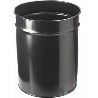 Twin metal papirkurv 20 liter højde 365mm sort