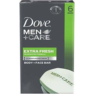 Dove Men+Care Body and Face Bar Extra Fresh 4 Oz 6 Bar (Pack of 2)