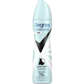 Grad ultraclear antiperspirant deodorant t?r spray anti hvide m?rker og gule pletter sort+hvid deodorant til kvinder 3.8 oz