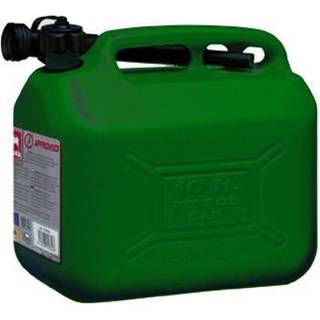 Sprehn benzindunk heavy duty, grøn plast 10ltr