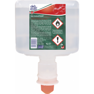 InstantFOAM hånddesinfektionskum uden parfume 80% Ethanol 1000ml