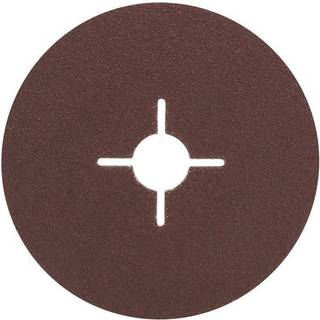 Bosch Fiberslibesk Ø125mm K60 Met U/hul 5stk - 2609256251