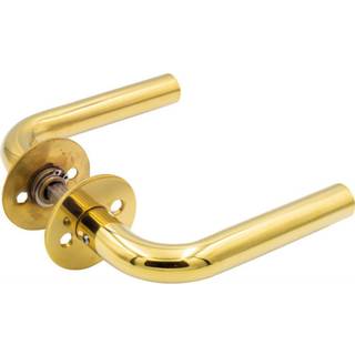 Jasa Dørgreb L-form 19mm PVD messing