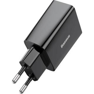 Baseus - Hurtigoplader - Sort USB-C, PD, 3A, 20W Mini