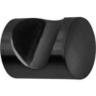 Møbelgreb cylinder 19 mm sort 2 stk.