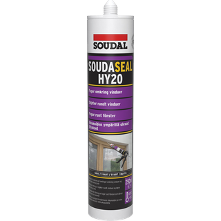 Soudaseal HY20 polymer-fugemasse 290ml sort