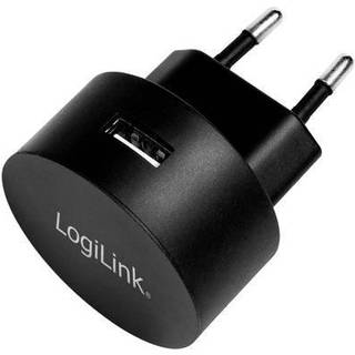 LOGILINK USB Wall Charger 1port,Fast Charging 10.5W, schwarz