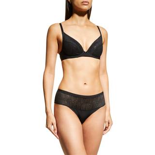 Femilet Daily Graphic BH med bøjle, sort, Størrelse: 75D, Dame