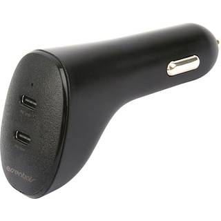 Essentials Car Charger 20W 2x USB-C PD 20W black