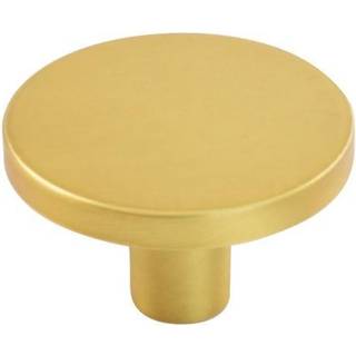 Beslag Design Como Big 41 Knop - Knopper og dørhåndtag Zamak Børstet messing - 343213-11