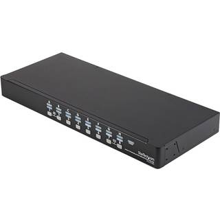 STARTECH 16 Port 1U Rackmount USB KVM Switch Kit with OSD and Cables