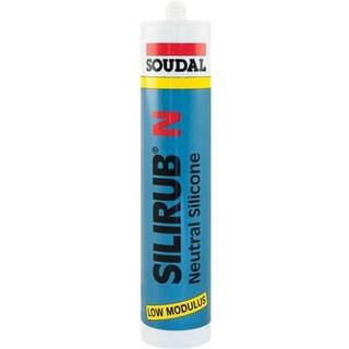 Byggesilikone Silirub N Transpare. 310Ml Solar