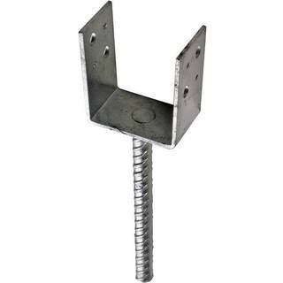 PN stolpebærer U-profil 200x90x75 galv. 6590 659000107