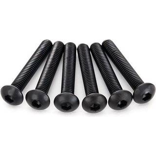 Traxxas 2596 Screws 4x25mm button-head machine (hex drive) (6)