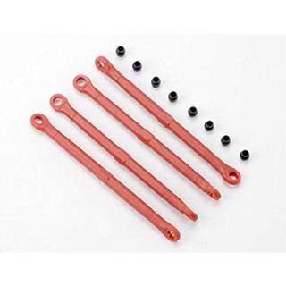 Traxxas 7138 Toe-links, plastic, front& rear red (4)
