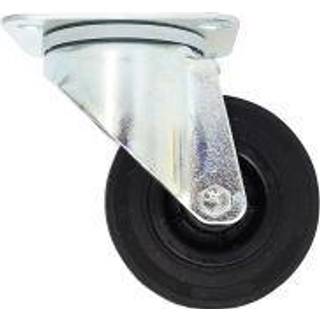 Tente 3370PVR100P62 Hjul gummi, plade 105x85 mm 100 mm