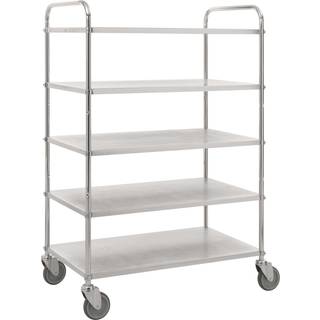 Kongamek 90 x 54 Elektrogalvaniseret Let hyldevogn