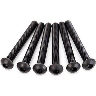 Traxxas 2598X Screws 4x30mm button-head machine (hex drive) (6)