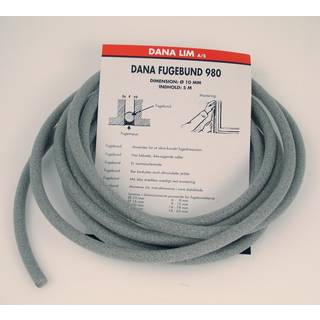 Dana fugebund/bagstop 980 10mmx5 lukkede celler 7701