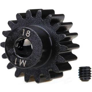 Traxxas 6491R Pinion Gear 18T 1.0M Pitch for 5mm Shaft (Machined)