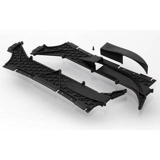Traxxas 6420 Tunnels, left & right/ vent cover/ 3x8mm CS (1)