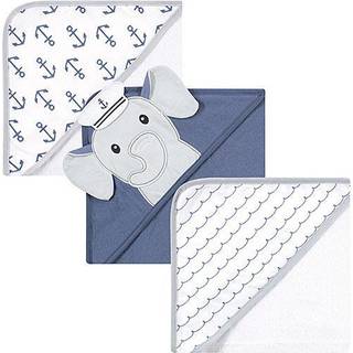 Hudson baby unisex baby bomuld rig h?tte h?ndkl?der sejler elefant en st?rrelse