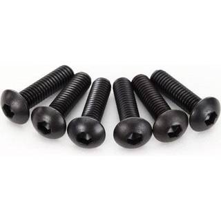 Traxxas 2594 Screws 4x15mm button-head machine (hex drive) (6)