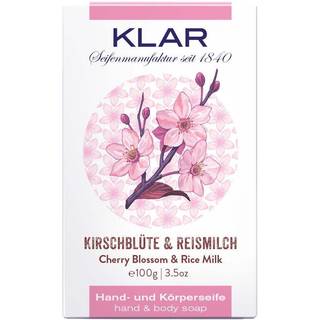 KLAR - Hånd- og Kropssæbe - Kirsebærblomst & rismælk