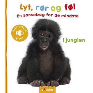 Bog - Lyt, rør og føl I junglen - Fra 1 år