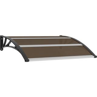 Dørbaldakin Pc - Brun og sort / 120 x 100 cm