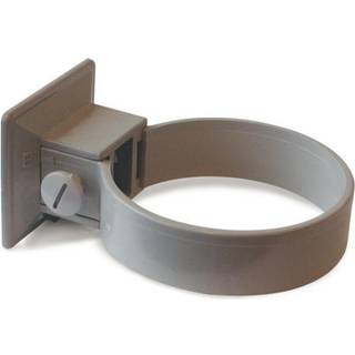 Plastmo plastrørholder 2stk/pk Ø75 grå 7827140