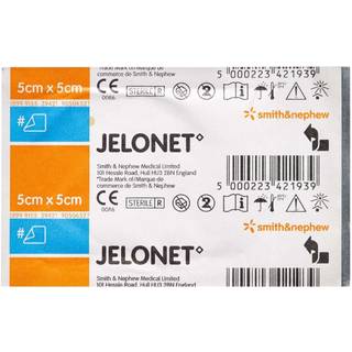 JELONET Gazekompres 7403 5 x 5 cm 1 stk.