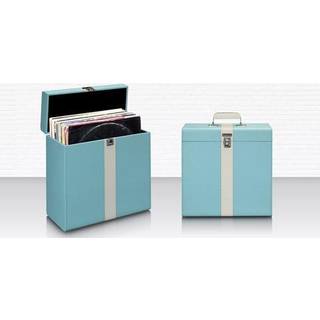Lenco TTA-300BUWH - Record Storage Suitcase - Pladespiller Blå