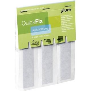 Plum QuickFix Detectable Long Band Genopfyldning, 30 stk