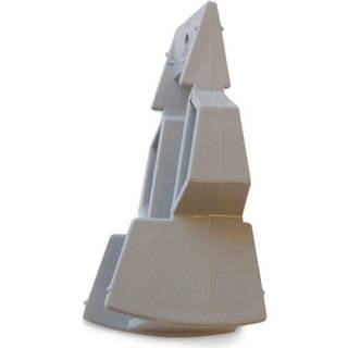 Plastmo trekantkile 18/27 grå 7171100