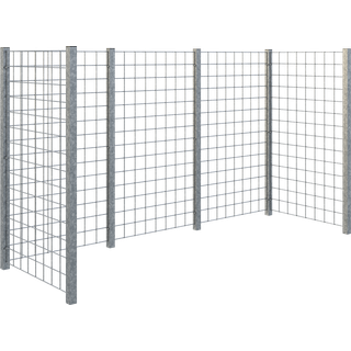 PLUS renovationsskjul, stålespalier, stål, 147 x 89 x 258 cm