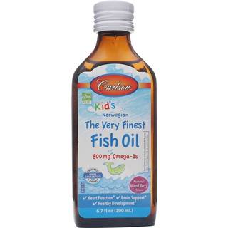 Børnenes Allerfineste Fiskeolie, 800mg Naturlig Blandede Bær - 200 ml