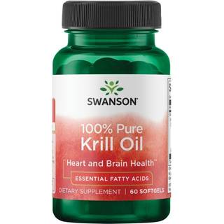 SWANSON Krillolie 60 kapsler