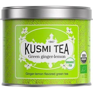 Kusmi Grøn Te Citron og Ingefær Økologisk 100g